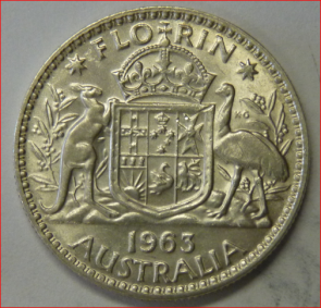 Australie 1 florin 1963 UNC